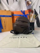 Black Shoulder Backpack Lux vl Bag Women's Fashion Brand Handbag High Quality Messenger Bag 