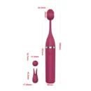 G Spot Clitoris Stimulator 3 Heads Clit Nipple Vibrator High Frequency Vibrators Female Masturbator 10 Modes Sex Toys for Women