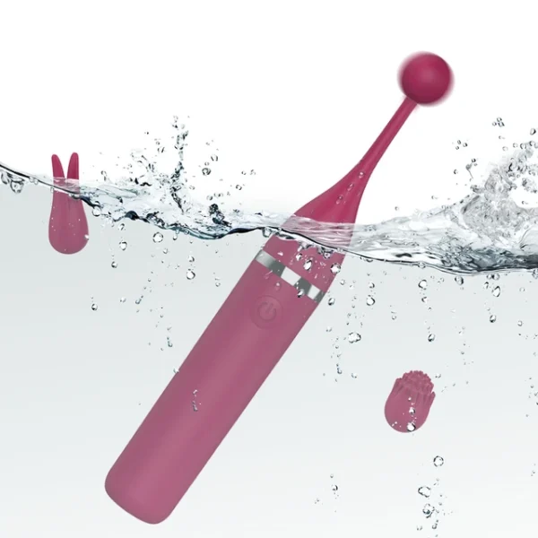 G Spot Clitoris Stimulator 3 Heads Clit Nipple Vibrator High Frequency Vibrators Female Masturbator 10 Modes Sex Toys for Women - Image 5