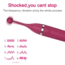 G Spot Clitoris Stimulator 3 Heads Clit Nipple Vibrator High Frequency Vibrators Female Masturbator 10 Modes Sex Toys for Women