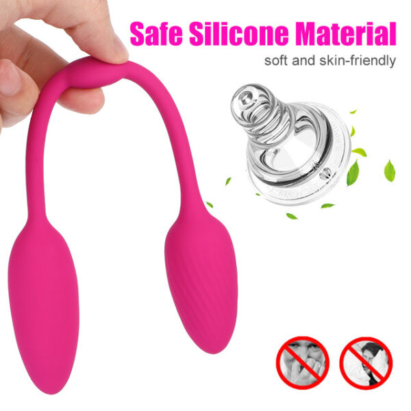 Clitoris Stimulator Double Head Vibrating Egg Remote Control Vibrator G-spot Massager Sex Toys for Women Sex Shop - immagine 8
