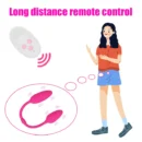 Clitoris Stimulator Double Head Vibrating Egg Remote Control Vibrator G-spot Massager Sex Toys for Women Sex Shop