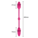 Clitoris Stimulator Double Head Vibrating Egg Remote Control Vibrator G-spot Massager Sex Toys for Women Sex Shop