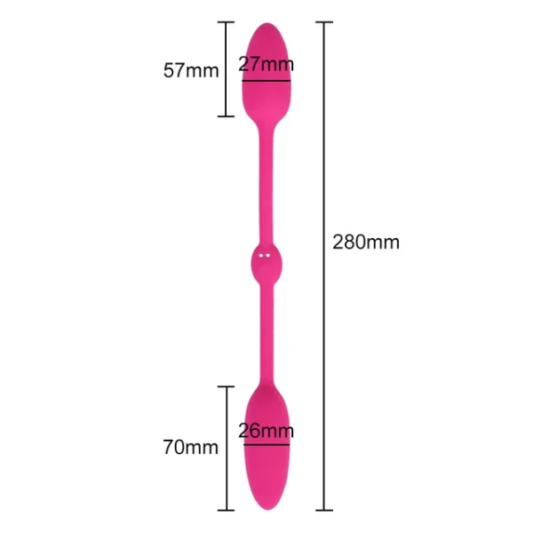 Clitoris Stimulator Double Head Vibrating Egg Remote Control Vibrator G-spot Massager Sex Toys for Women Sex Shop - immagine 3