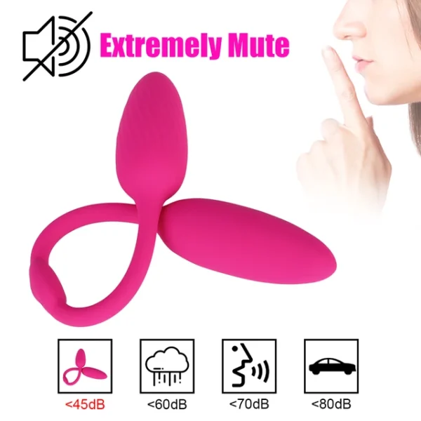 Clitoris Stimulator Double Head Vibrating Egg Remote Control Vibrator G-spot Massager Sex Toys for Women Sex Shop - immagine 7