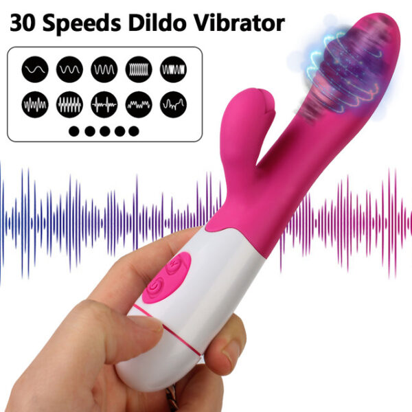 Sex Toys for Woman Female Masturbator Dual Vibration G Spot Massager Dildo Rabbit Vibrator Vaginal Clitoris Stimulator - Image 3