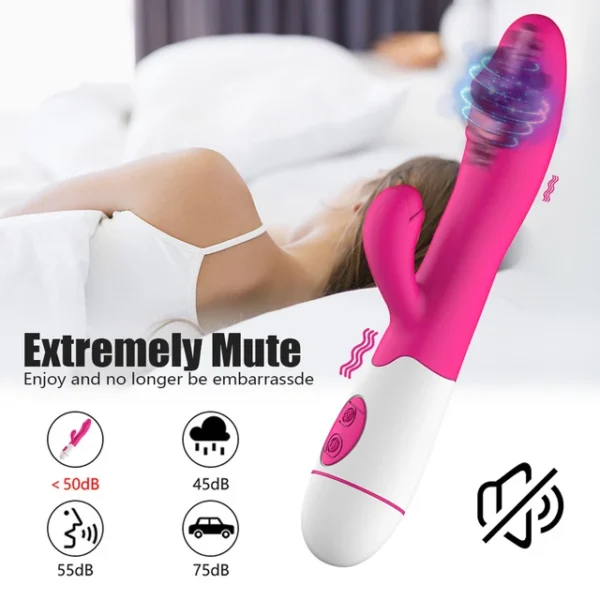 Sex Toys for Woman Female Masturbator Dual Vibration G Spot Massager Dildo Rabbit Vibrator Vaginal Clitoris Stimulator - Image 9