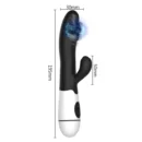 Sex Toys for Woman Female Masturbator Dual Vibration G Spot Massager Dildo Rabbit Vibrator Vaginal Clitoris Stimulator