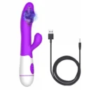 Sex Toys for Woman Female Masturbator Dual Vibration G Spot Massager Dildo Rabbit Vibrator Vaginal Clitoris Stimulator
