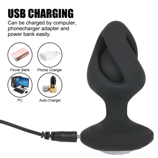 Women Men Anal Sex Toys Prostate Massager Butt Plug Stimulator Anus Expansion Sucker Anal Plug Stimulator Product - Image 6
