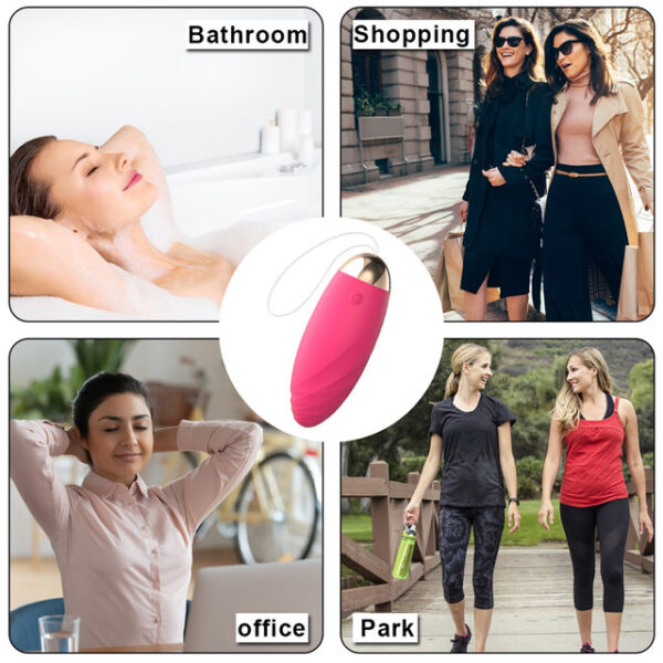 17 Wireless Jump Egg Remote Control Vibrator G-spot Massager Sex Toys for Women Sex Shop - immagine 11