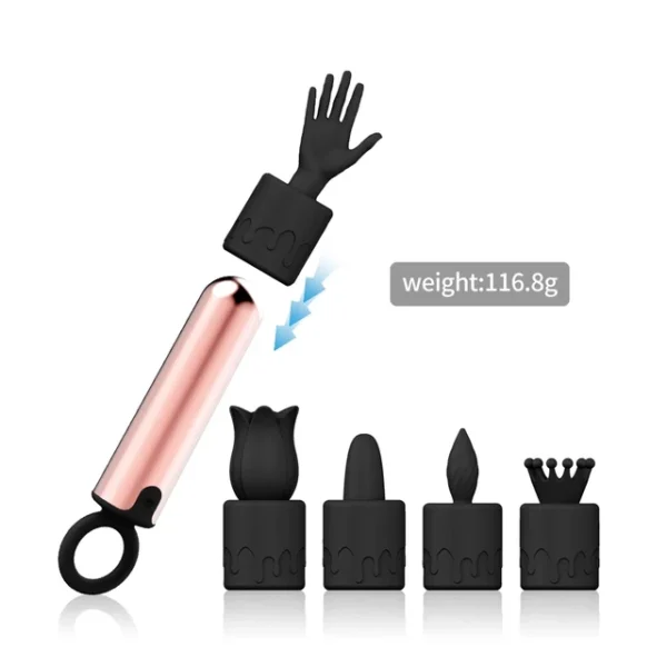 5 IN 1 Mini Bullet Vibrator Sex toys for Women Clitoral Stimulator Vaginal G Spot - Image 8