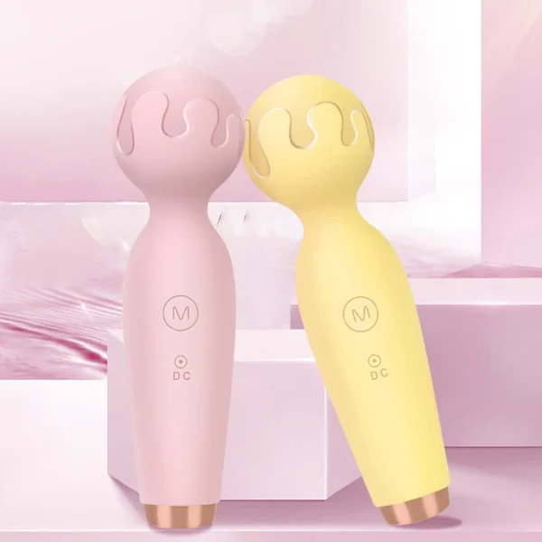 Mini Wand Vibrator Sex Toys for Women AV Vibrator G-spot Massager 10 Frequency Clitoris Stimulator Female Masturbator