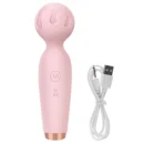 Mini Wand Vibrator Sex Toys for Women AV Vibrator G-spot Massager 10 Frequency Clitoris Stimulator Female Masturbator