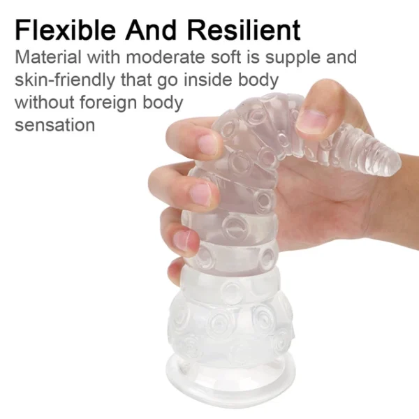 Anal Sex Toys Prostate Massager Butt Plug Stimulator Anus Expansion For Women Men Octopus Sucker Anal Plug Stimulator - Image 4