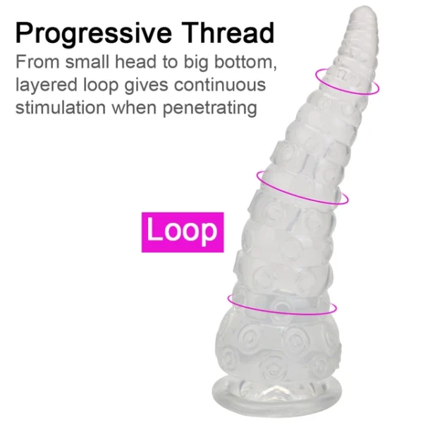 Anal Sex Toys Prostate Massager Butt Plug Stimulator Anus Expansion For Women Men Octopus Sucker Anal Plug Stimulator - Image 3