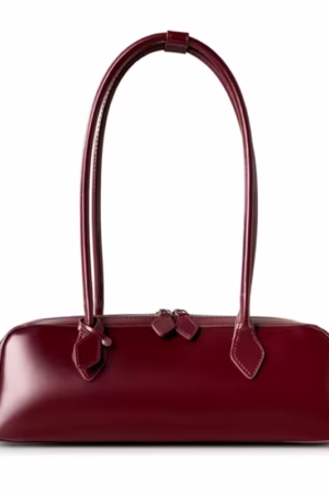 Korean Genuine Leather Underarm Shoulder Bags For Women Trend Designer Long Handle Tote Sausage Ladies Handbags