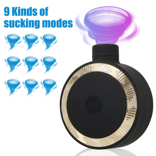 Perfume Bottle Shape 9 Mode Clitoris Stimulation Vagina Sucking Nipple Sucker G Spot Sex Toys for Women Female Masturbator
