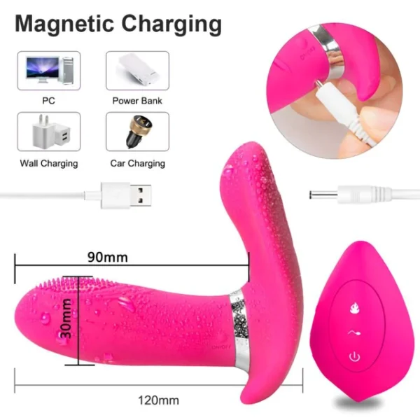 Wear Dildo Vibrator Sex Toy for Women Orgasm Masturbator G Spot Vagina Stimulate Remote Control Panties Vibrators Adult Sex Toys - immagine 6