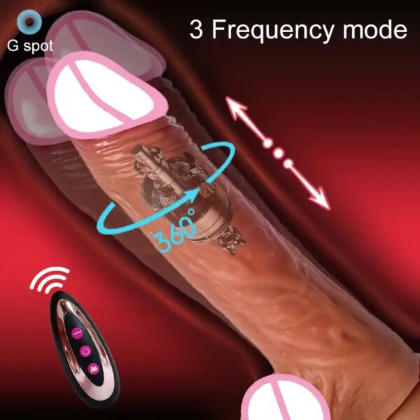 Realistic dildo for women sex toys telescopic vibrator with female stimulator dildos vibrators big penis anal dildo vibrator - Image 10