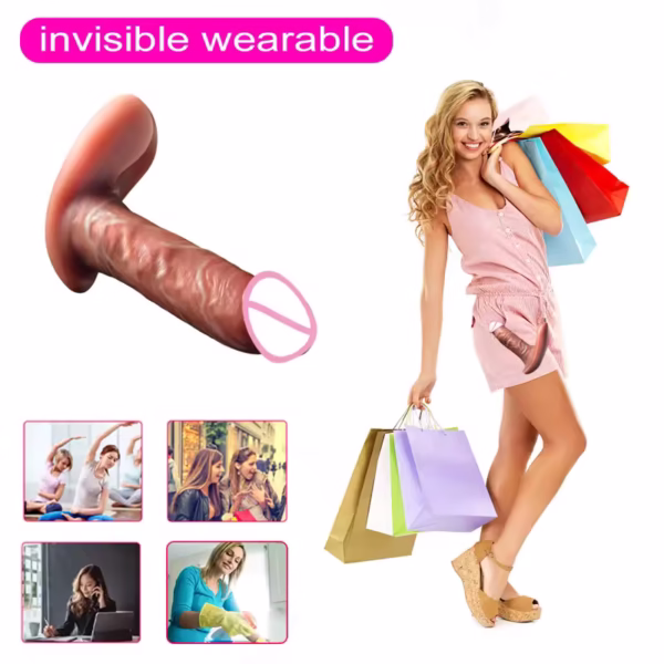 Dildo Vibrators for Women G-spot Clitoris Remote Control Wearable Vibrator Invisible Butterfly Panties Vibrating Penis Sex Toys - Image 6