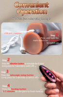 Big Thrusting Dildo For Women Remote Control Vibrator Suction Cup Realistic Penis Automatic Telescopic Rotating Heated Sex Toys