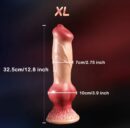 Realistic Huge Dog Knot Dildo Sex Toys for Women Animal Penis Plug Soft Suction Cup Adult 18+