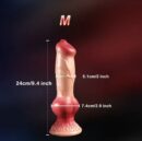 Realistic Huge Dog Knot Dildo Sex Toys for Women Animal Penis Plug Soft Suction Cup Adult 18+
