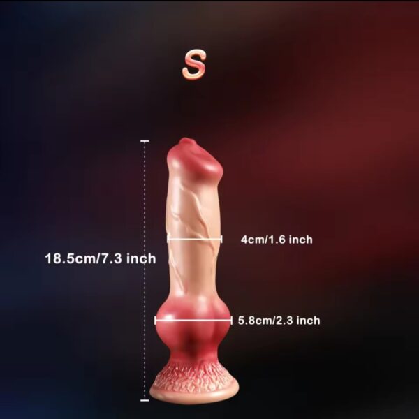 Realistic Huge Dog Knot Dildo Sex Toys for Women Animal Penis Plug Soft Suction Cup Adult 18+ - Image 8