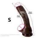 Cheap Dildo Huge Realistic Penis feel Silicone Like suction Cap Strap-On Anal Plug Vagina Masturbator Adult Sex Toys for Women Men