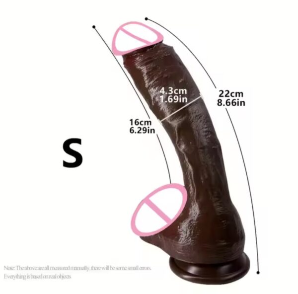 Cheap Dildo Huge Realistic Penis feel Silicone Like suction Cap Strap-On Anal Plug Vagina Masturbator Adult Sex Toys for Women Men - Image 6