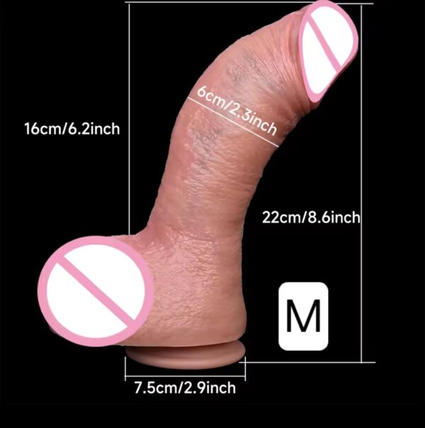 Big Dildo Sex Toys for Women and Men Hardness Comfort 18 Adult Toys Penis Anal Plug Realistic Dildo - immagine 2