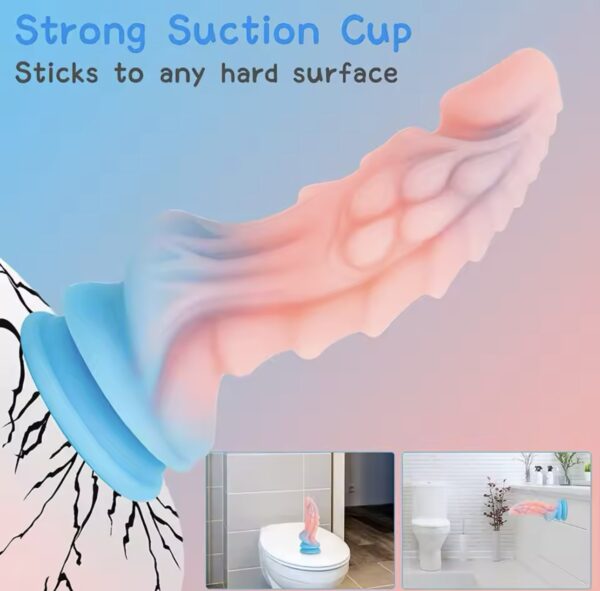 Realistic Monster Dildo Sex Toys 7/8 Inch Huge Anal Dildo with Strong Suction Cup Silicone Thick Dildos Adult Toys for Women Men - Image 6