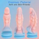 Realistic Monster Dildo Sex Toys 7/8 Inch Huge Anal Dildo with Strong Suction Cup Silicone Thick Dildos Adult Toys for Women Men