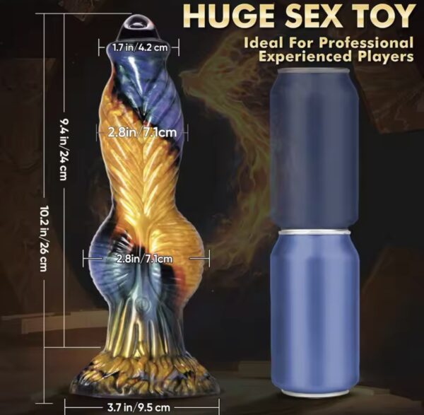10 inch Telescopic Dildo Vibrator Sex Toys For Women Realistic Penis Huge Soft Silicone Vibrating Dildos G-spot Anal Stimulation - Image 2