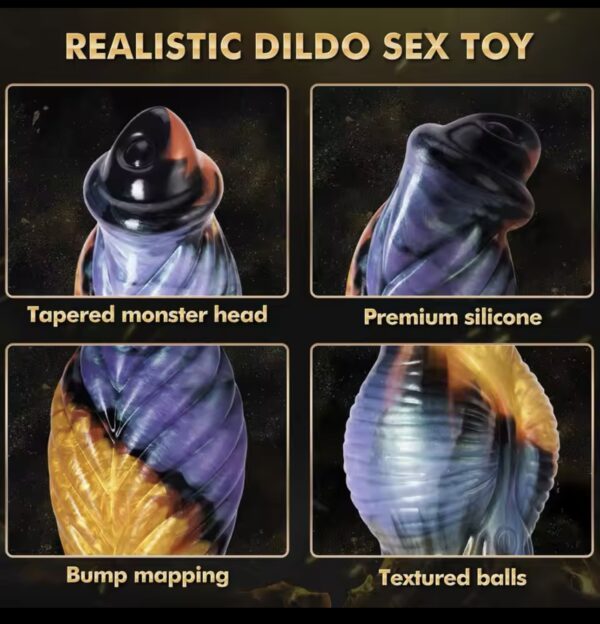 10 inch Telescopic Dildo Vibrator Sex Toys For Women Realistic Penis Huge Soft Silicone Vibrating Dildos G-spot Anal Stimulation - Image 8