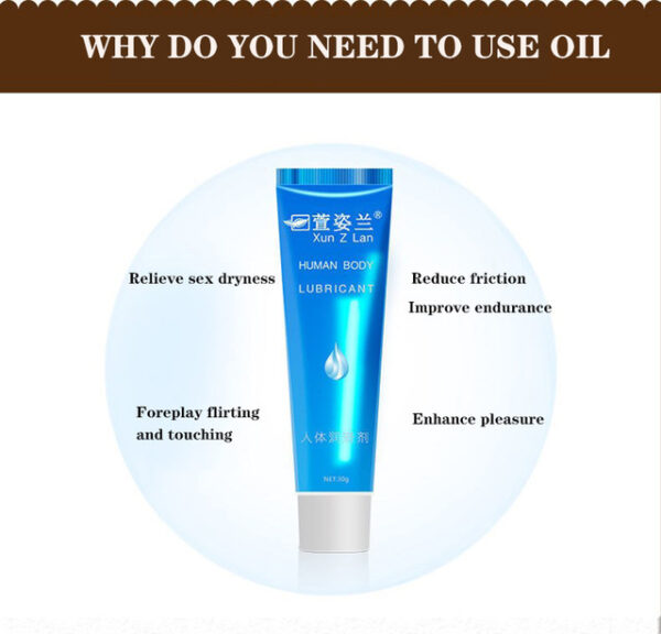 Sex Lubricant 30ml Anal Lubricant Water-based Sex Oil Vaginal and Anal Gel Sex Cream Products Gift For Adults Product Homosexual - Image 3