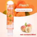 80ML Edible Water Based Lubricant Sex toys Anal Oral Gel sexy toys for men penis Lube For Couple Adults 18 Sex shop Lubrication