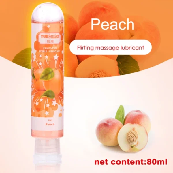 80ML Edible Water Based Lubricant Sex toys Anal Oral Gel sexy toys for men penis Lube For Couple Adults 18 Sex shop Lubrication - Image 7