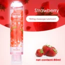 80ML Edible Water Based Lubricant Sex toys Anal Oral Gel sexy toys for men penis Lube For Couple Adults 18 Sex shop Lubrication