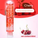 80ML Edible Water Based Lubricant Sex toys Anal Oral Gel sexy toys for men penis Lube For Couple Adults 18 Sex shop Lubrication