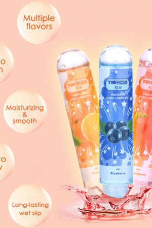 80ML Edible Water Based Lubricant Sex toys Anal Oral Gel sexy toys for men penis Lube For Couple Adults 18 Sex shop Lubrication