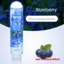 80ML Edible Water Based Lubricant Sex toys Anal Oral Gel sexy toys for men penis Lube For Couple Adults 18 Sex shop Lubrication