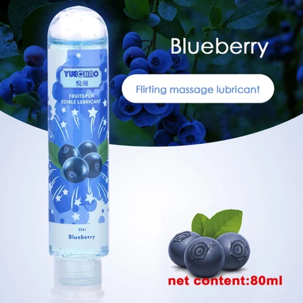 80ML Edible Water Based Lubricant Sex toys Anal Oral Gel sexy toys for men penis Lube For Couple Adults 18 Sex shop Lubrication - Image 3