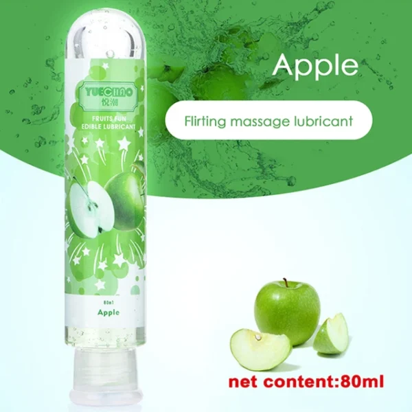 80ML Edible Water Based Lubricant Sex toys Anal Oral Gel sexy toys for men penis Lube For Couple Adults 18 Sex shop Lubrication - Image 8