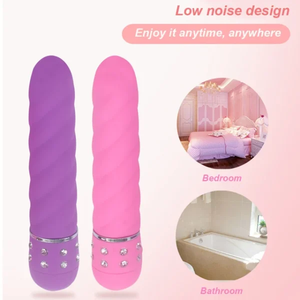 Mini Powerful Vibrator Sex Toys for Woman AV Magic Wand Vibrators Clitoris Stimulator Masturbator Dildo Erotic Toys for Adult - immagine 5