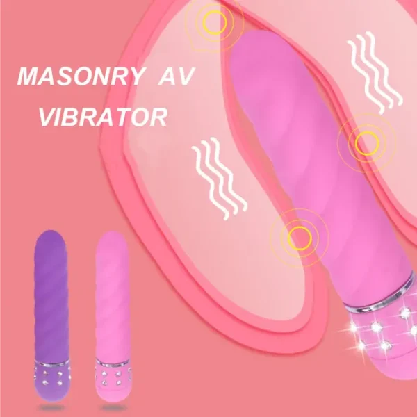 Mini Powerful Vibrator Sex Toys for Woman AV Magic Wand Vibrators Clitoris Stimulator Masturbator Dildo Erotic Toys for Adult - immagine 3