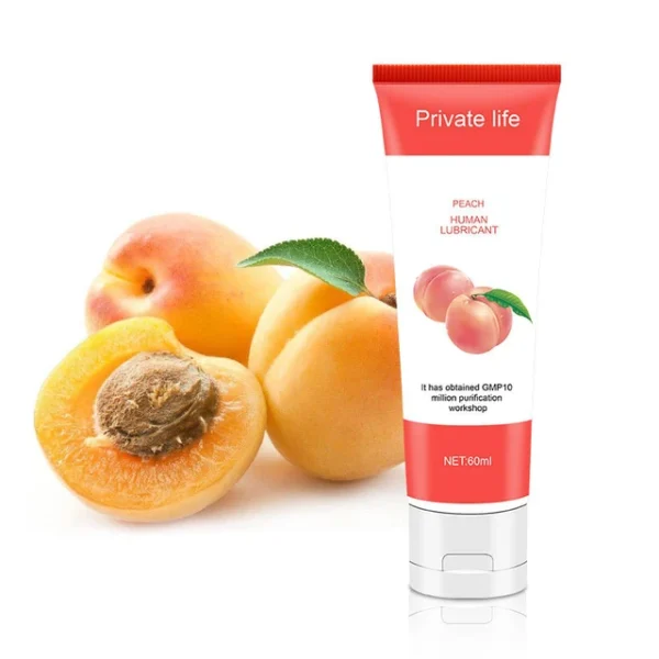 60ml Sex Lubricant Peach/Strawberry/Banana/Grape Sex Oil Vaginal/Anal/Penis Gel Adults oral products Fruit flavor Cream - Image 9