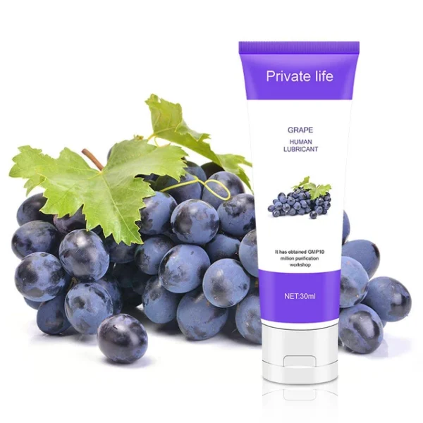 60ml Sex Lubricant Peach/Strawberry/Banana/Grape Sex Oil Vaginal/Anal/Penis Gel Adults oral products Fruit flavor Cream - Image 7