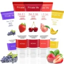 60ml Sex Lubricant Peach/Strawberry/Banana/Grape Sex Oil Vaginal/Anal/Penis Gel Adults oral products Fruit flavor Cream
